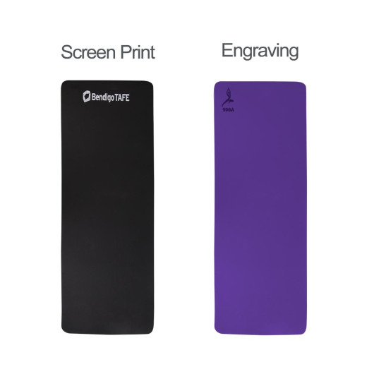 TPE Yoga Mats Branding